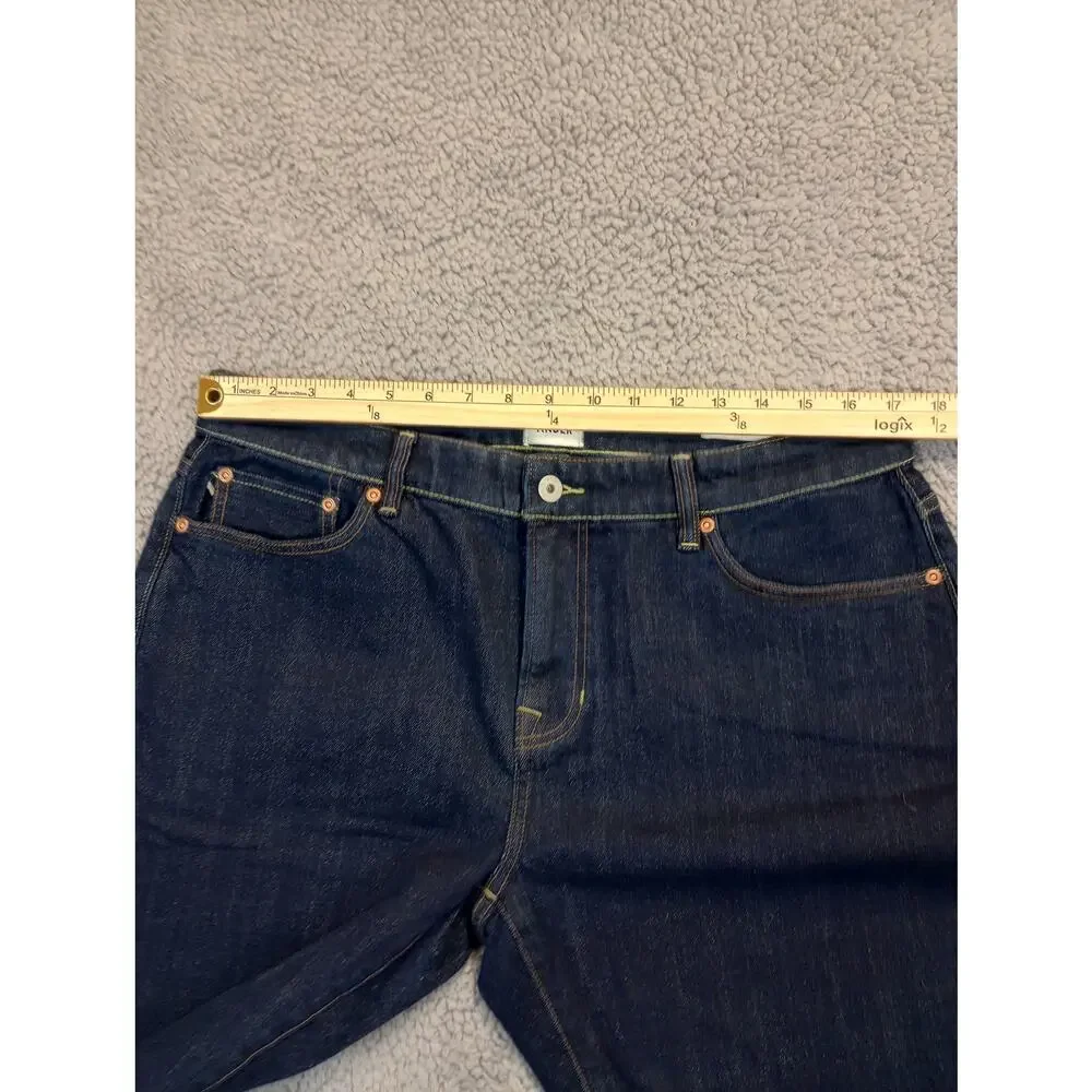 NWoT Flint and Tinder Jeans Men's Size 32x32 Dark Wash Straight Fit (0977)